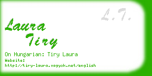 laura tiry business card